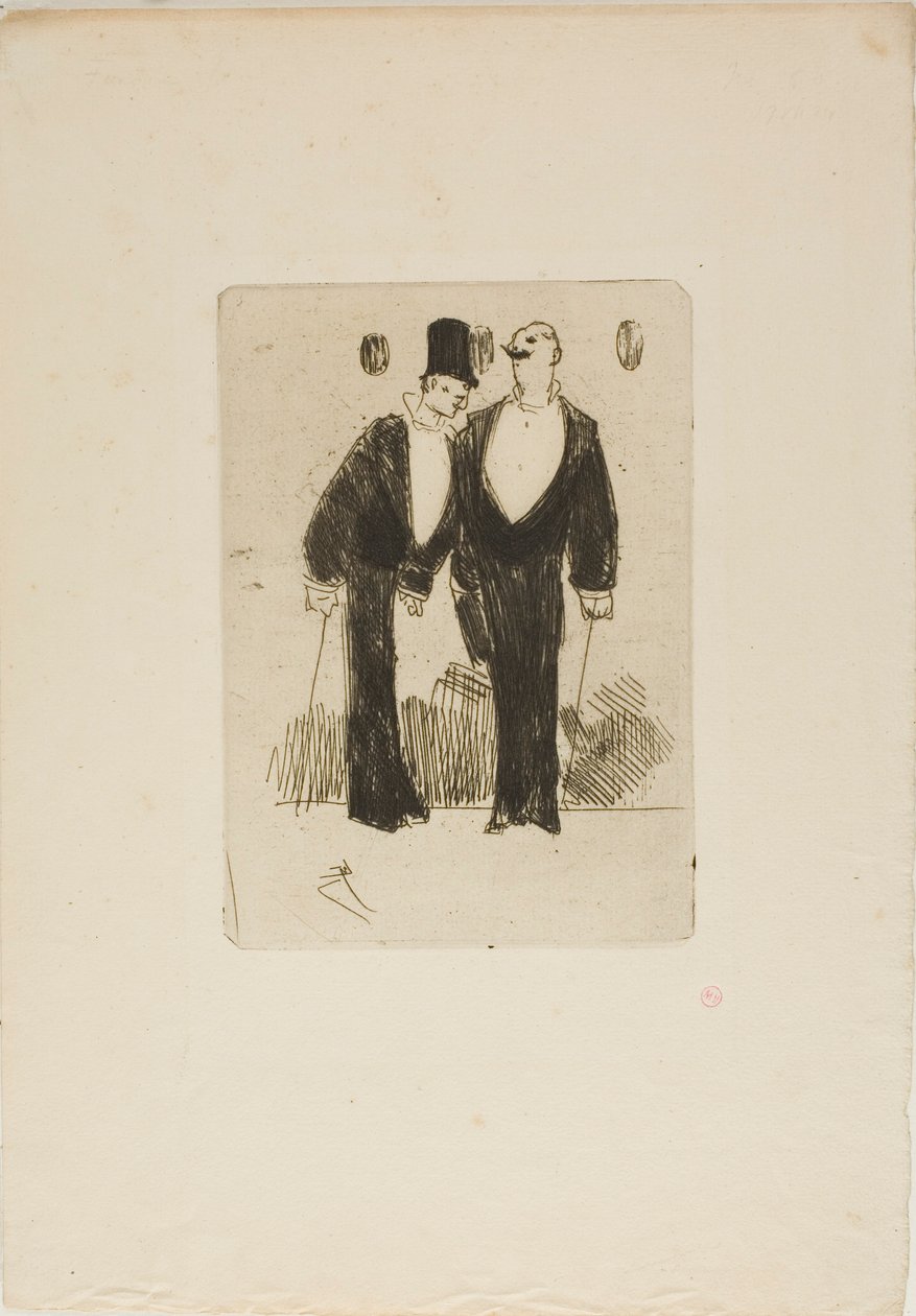 Os dois dândis de Jean Louis Forain