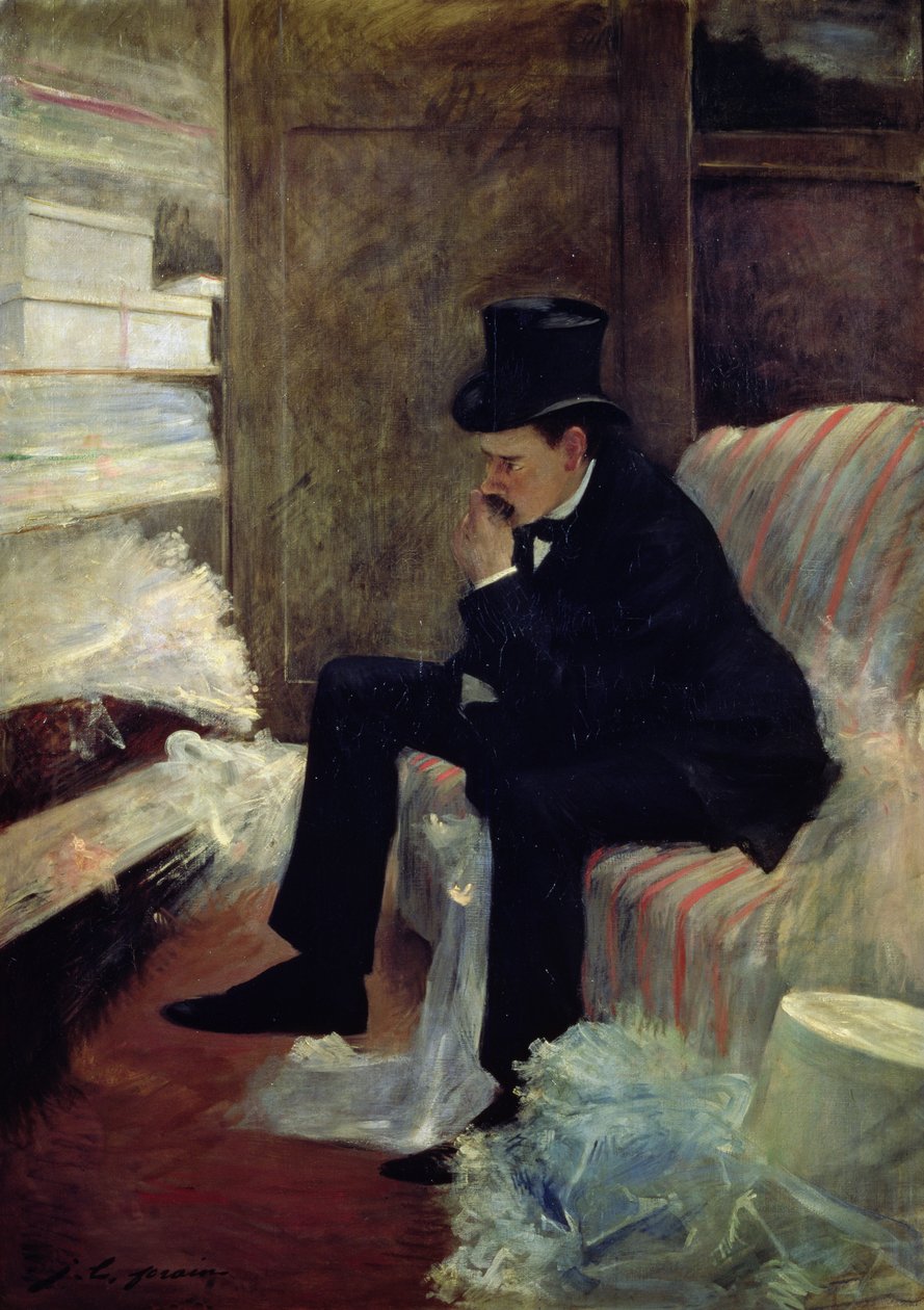 O Viúvo de Jean Louis Forain