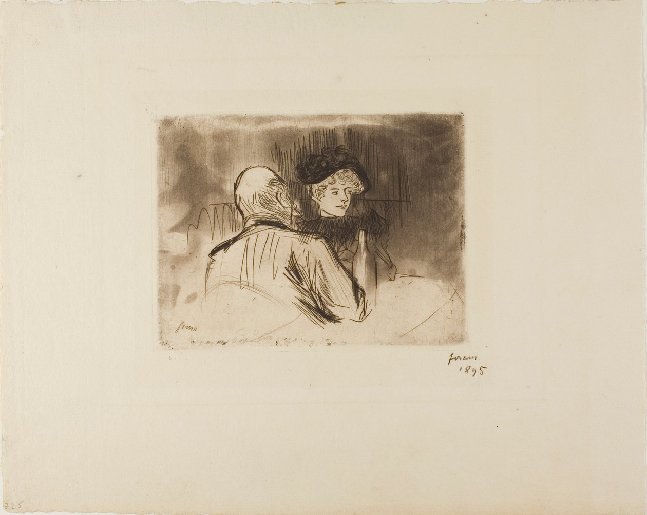 tête-à-tête de Jean Louis Forain