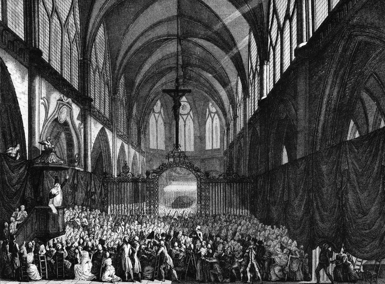 Revolução Francesa: Serviço fúnebre em Saint Jacques de l
