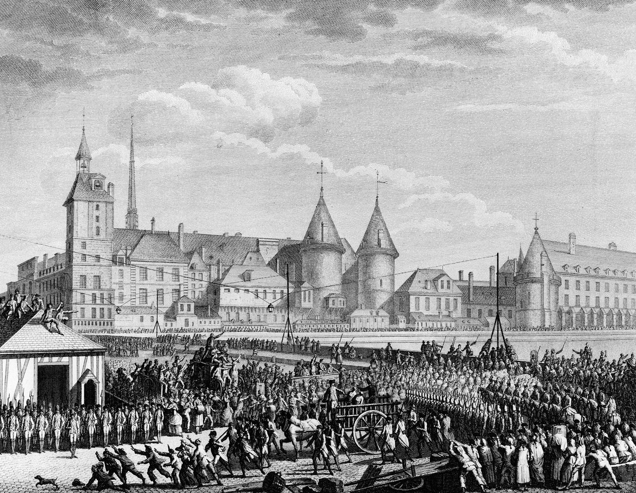 Revolução Francesa: Os irmãos Agasse foram torturados no dia 8 de Fevereiro. de Jean Louis II (after) Prieur