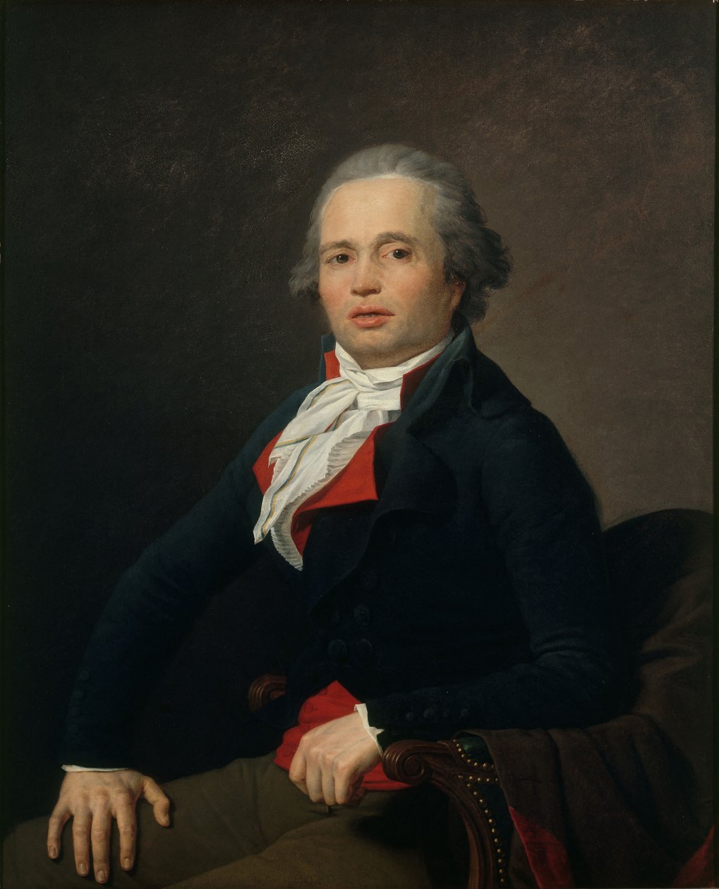 Retrato de Louis Legendre 1752-1797, c. 1795. de Jean Louis Laneuville