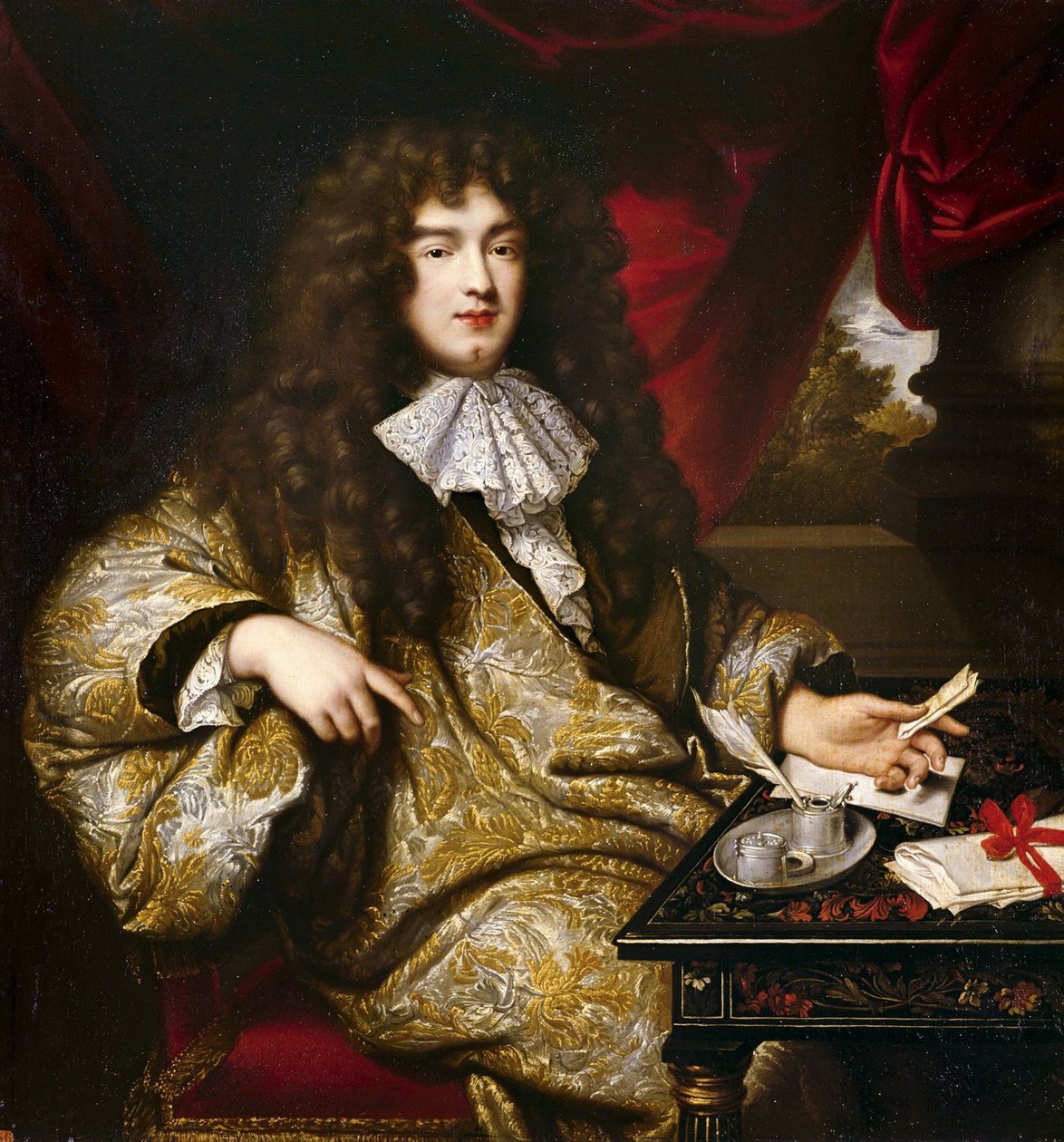 Jean-Baptiste Colbert, marquês de Seignelay, 1676 de Jean Marc Nattier