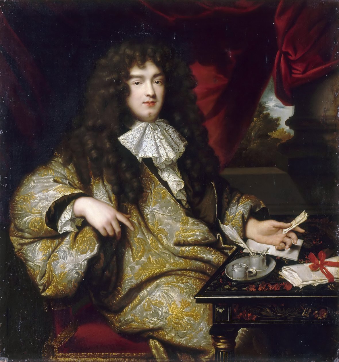 Jean-Baptiste Colbert, marquês de Seignelay 1651-1690 de Jean Marc Nattier