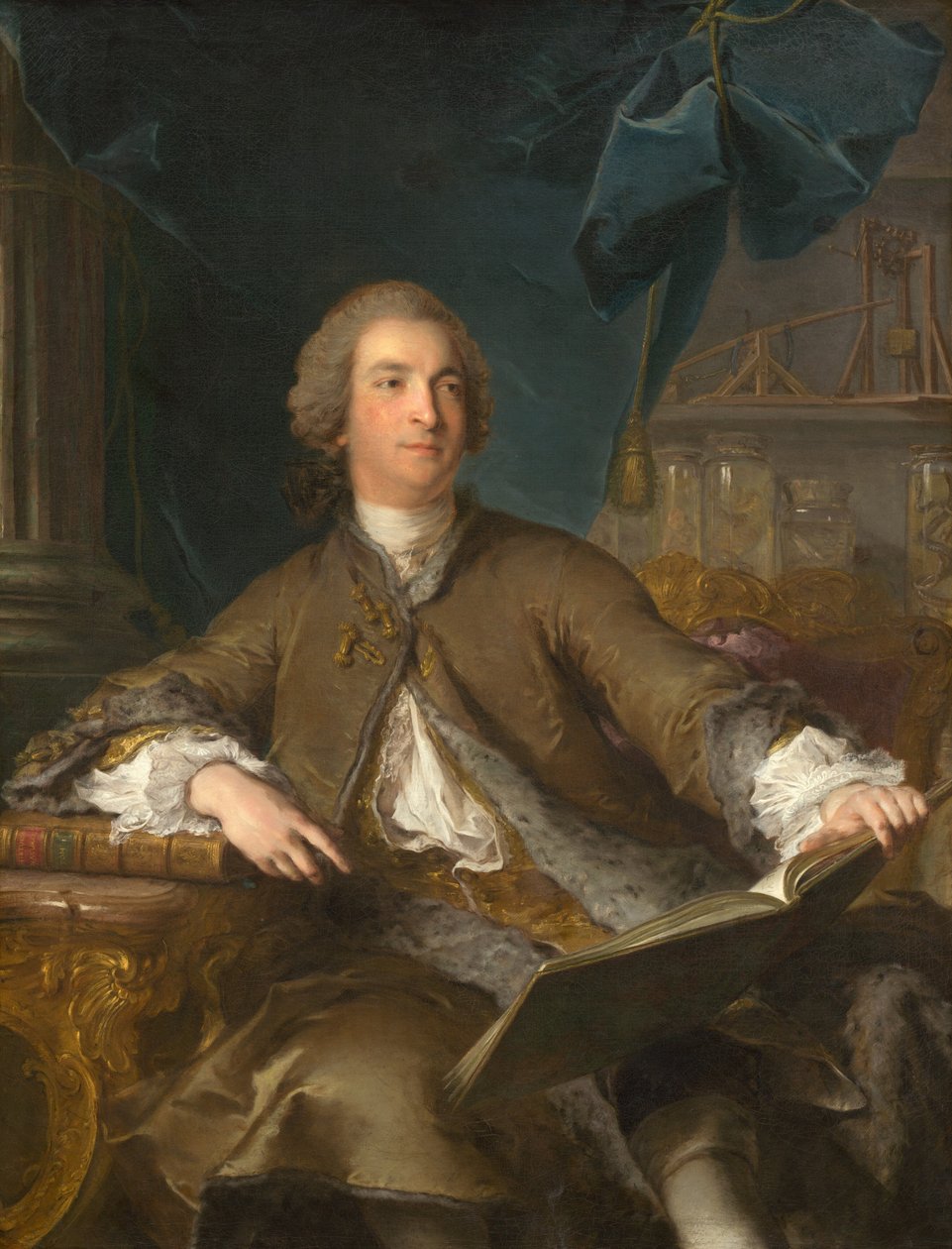 Joseph Bonnier de la Mosson, 1745. de Jean Marc Nattier