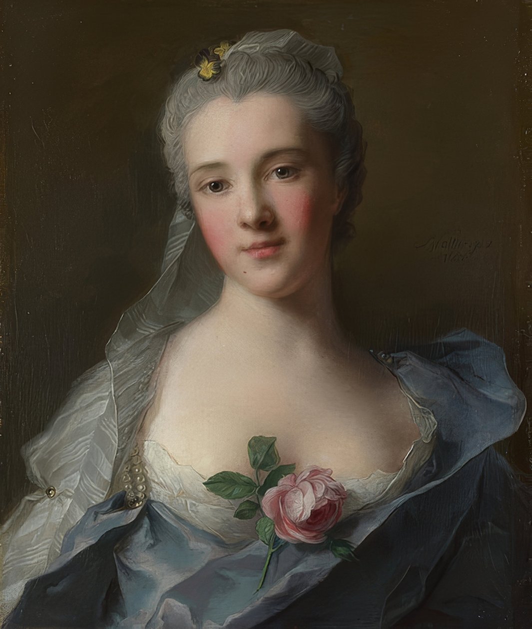Manon Balletti. 1757 de Jean Marc Nattier