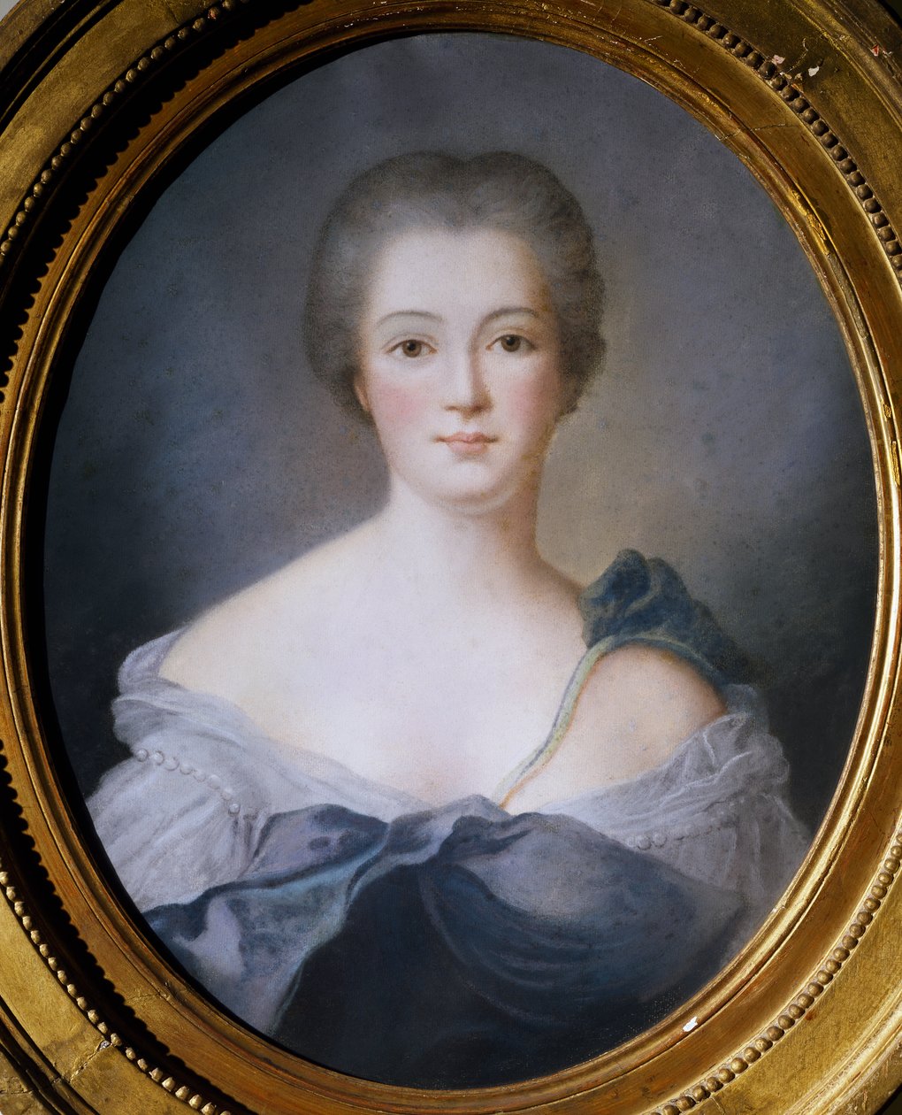 Retrato de Henrietta Maria de França (Paris de Jean Marc Nattier
