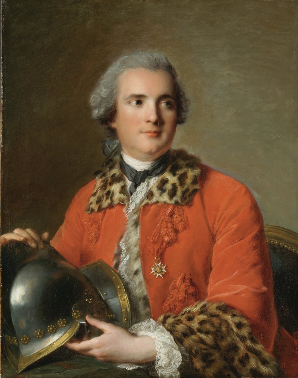 Retrato de Jean-Victor de Rochechouart de Mortemart 1712-1771, 1756 de Jean Marc Nattier