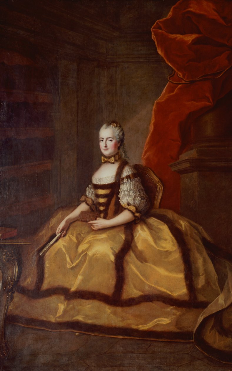 Retrato da Madame Louise da França (1737-87) de Jean Marc Nattier
