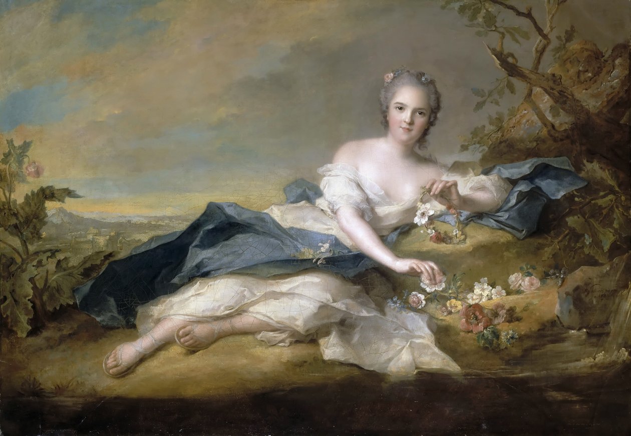 Princesa Anne Henriette da França 1727-1752 de Jean Marc Nattier