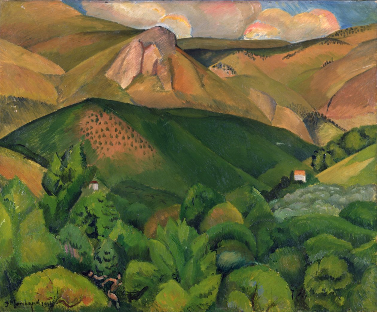 Paisagem, 1916 de Jean Marchand