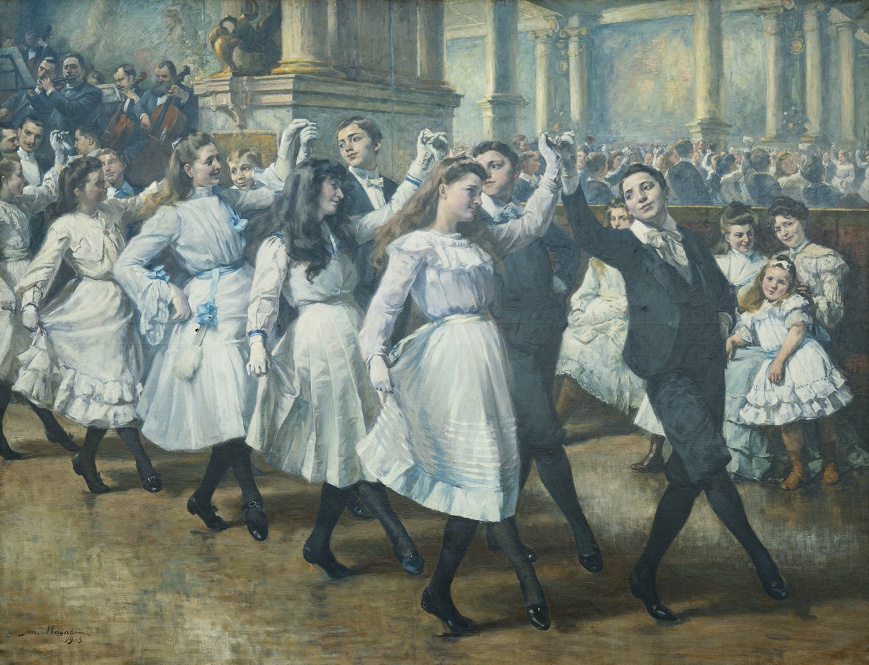 A bola, 1903 de Jean Mayne