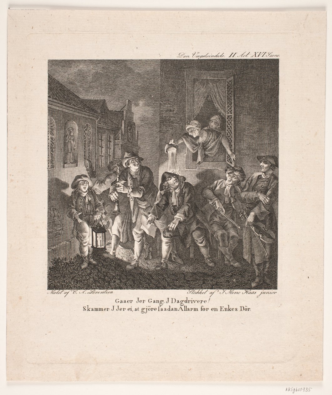 Ilustração para O Maligno. Ato II, Cena XVI de Jean Meno Haas