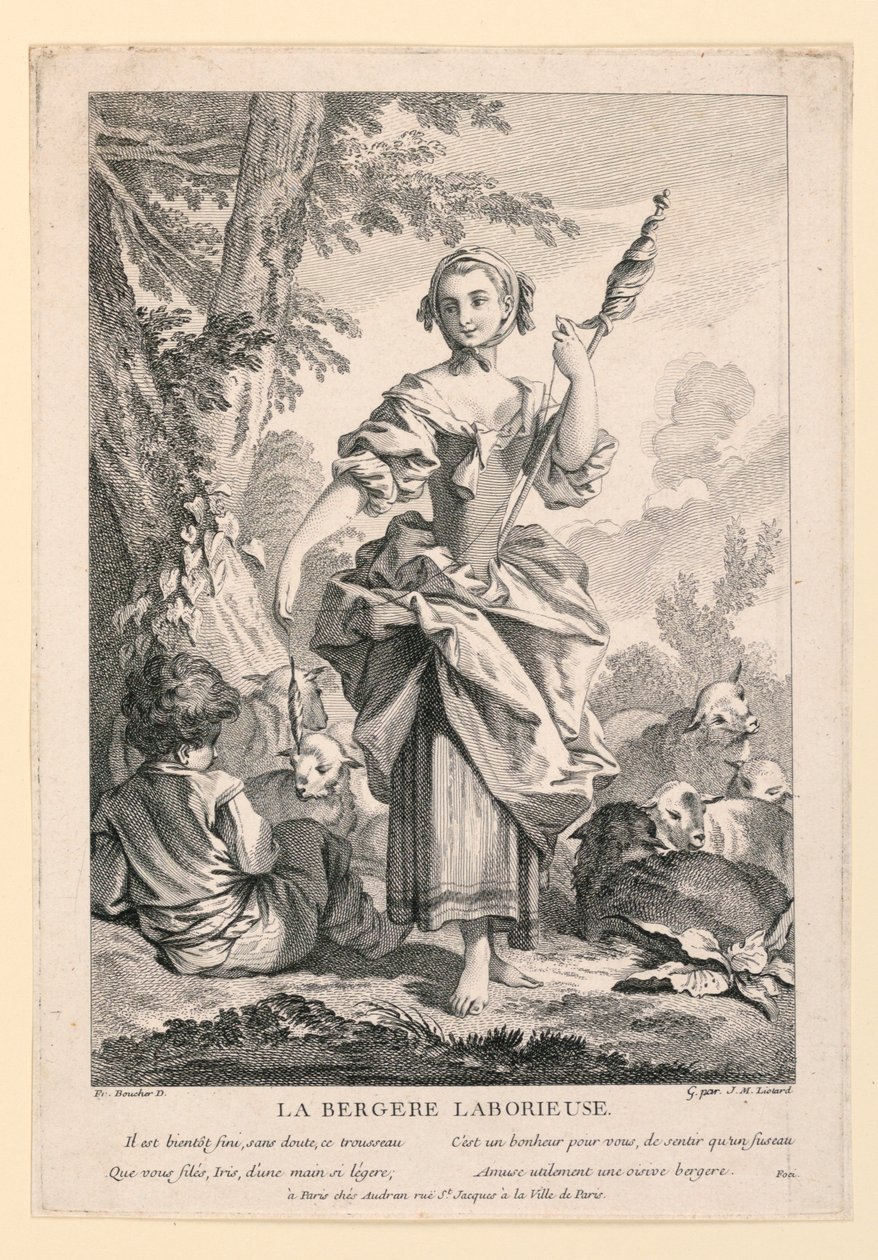 O Pastor Trabalhador de Jean Michel Liotard