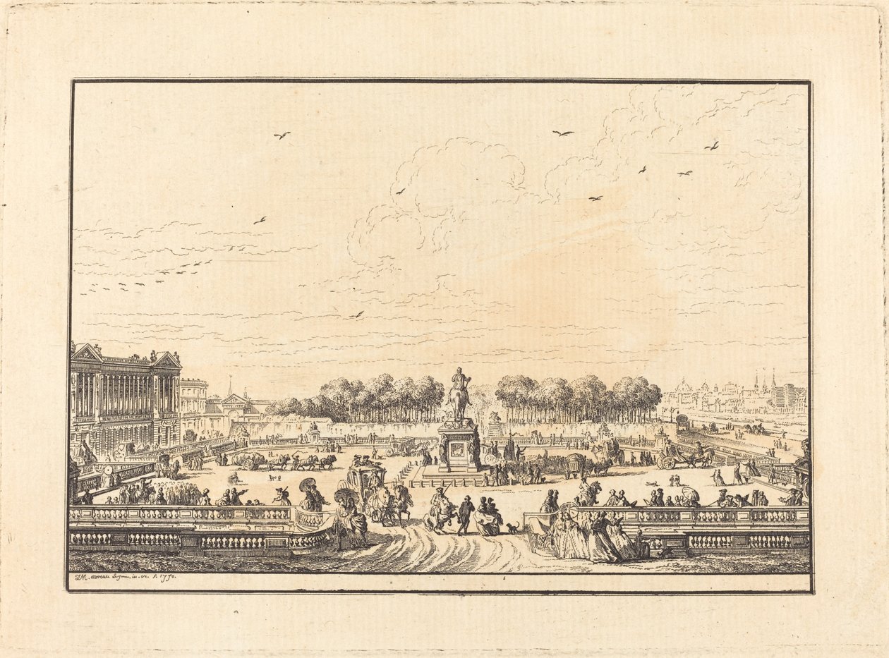 Lugar de Luís XV de Jean Michel Moreau