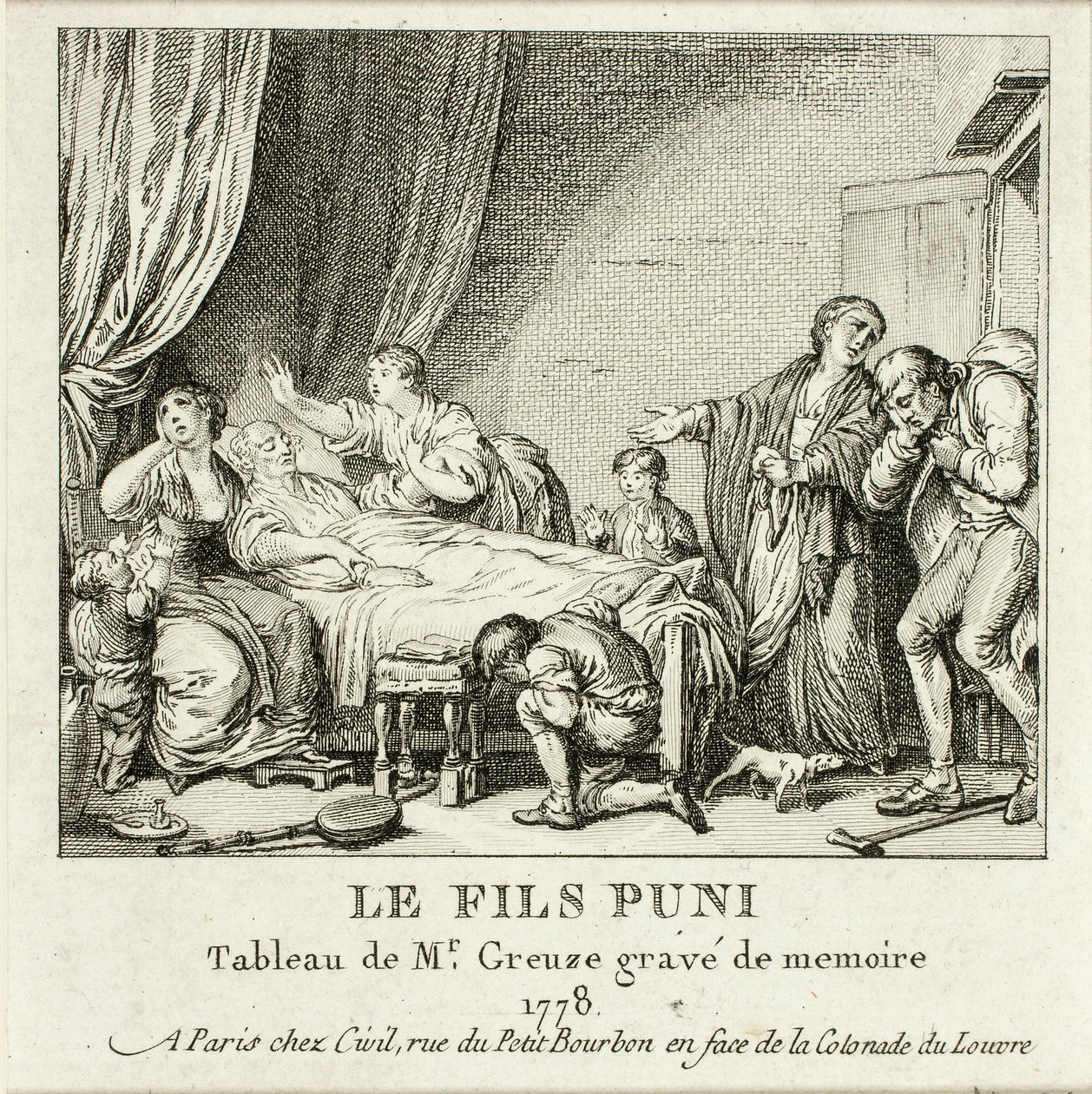 O filho castigado de Jean Michel Moreau