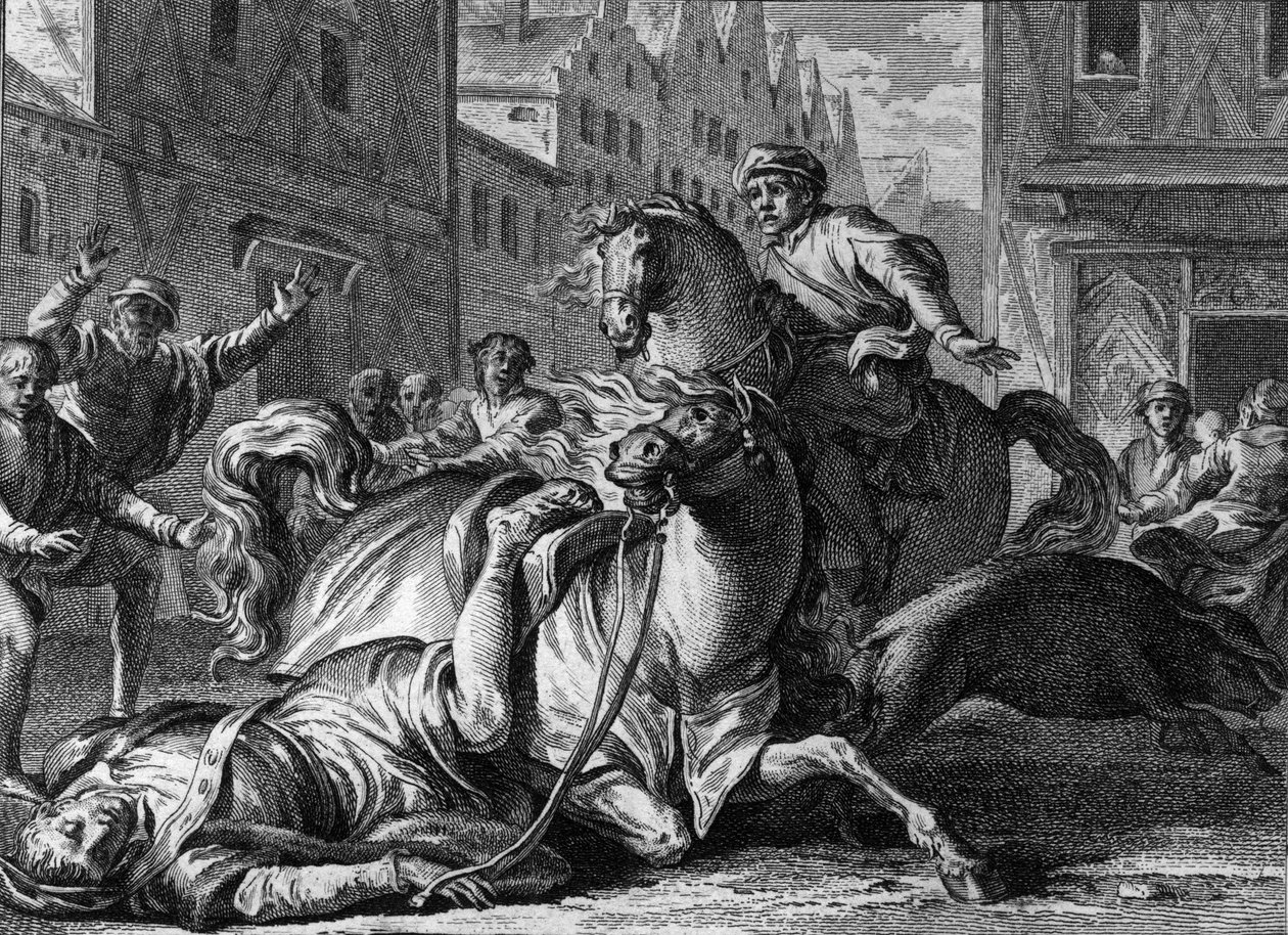 Morte de Philippe de França (1116-1131), Paris de Jean Michel the Younger Moreau