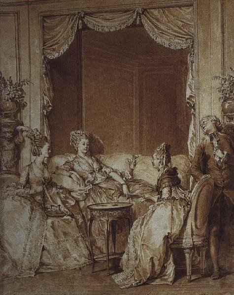 Não tenha medo, meu bom amigo de Jean Michel the Younger Moreau
