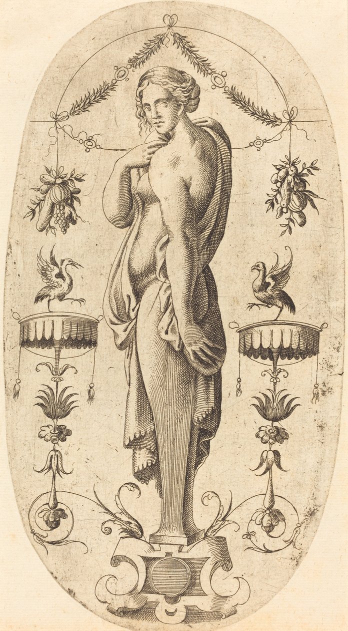 Mulher com Perfil Esquerdo de Jean Mignon