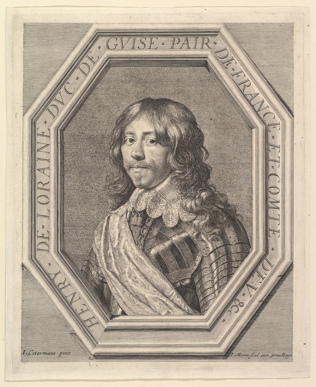 Henrique II de Lorena, duque de Guise. de Jean Morin