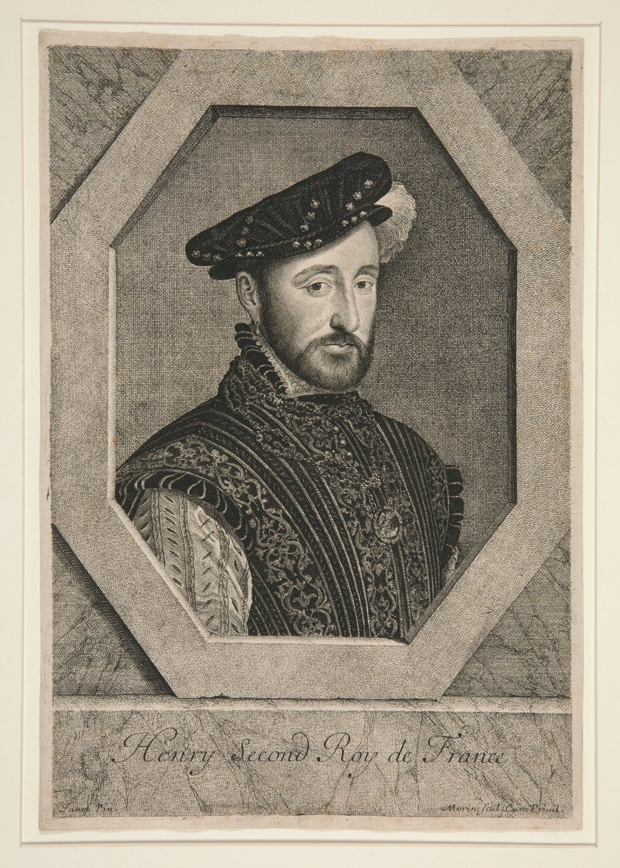 Henrique II, rei de França (1519-1559) de Jean Morin