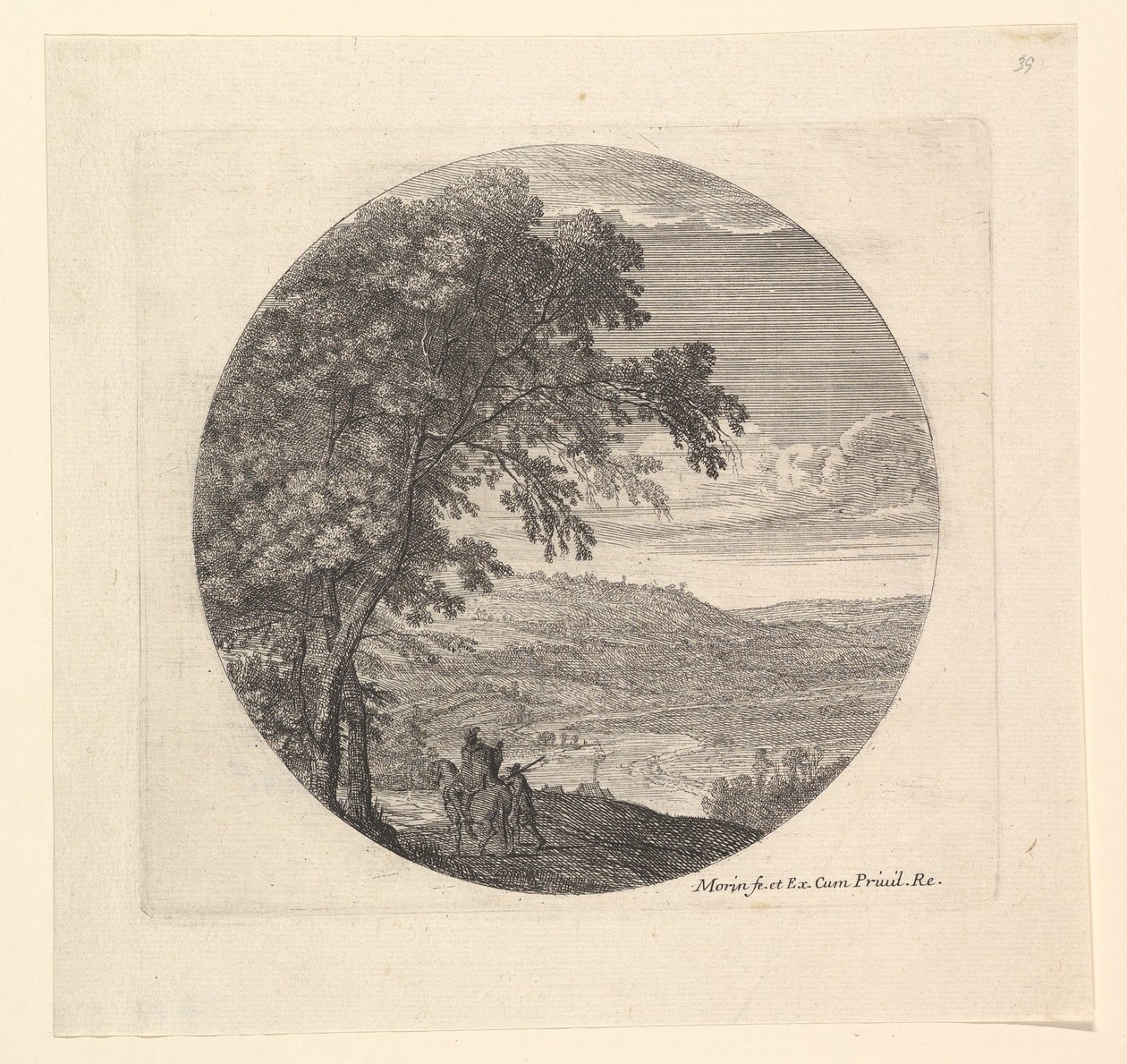 O Cavalier. de Jean Morin