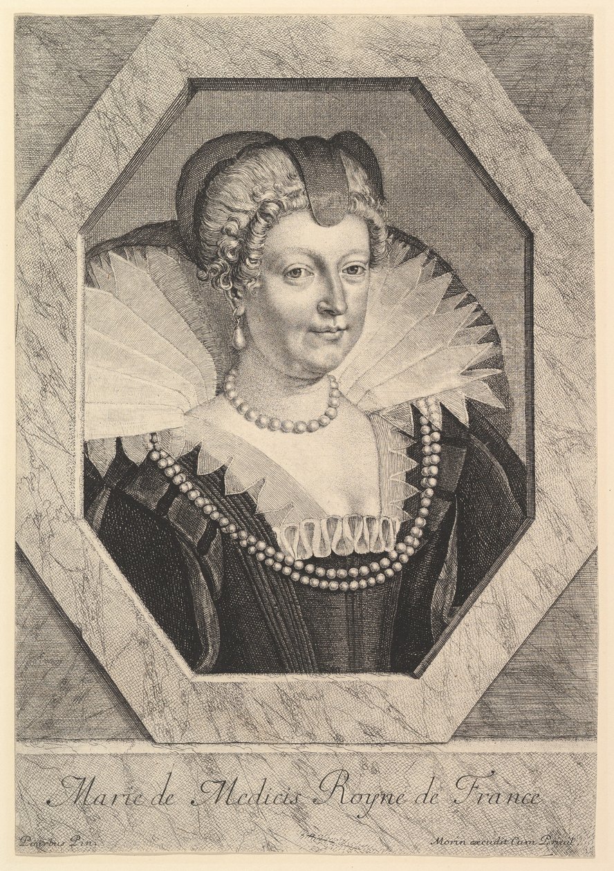 Marie de Medicis, rainha da França. de Jean Morin