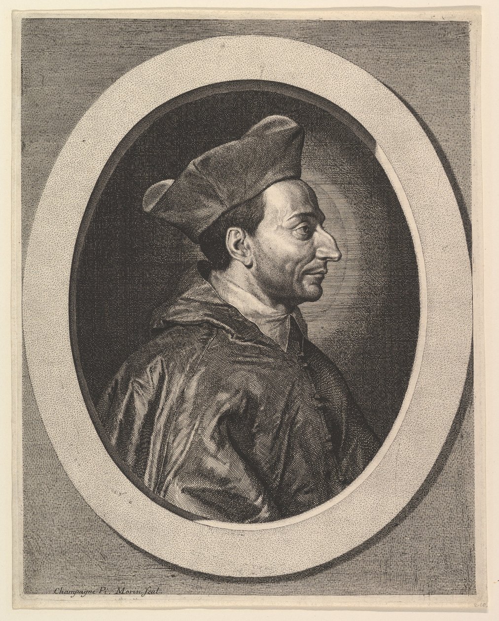 São Carlos Borromeu, cardeal e arcebispo de Milão. de Jean Morin
