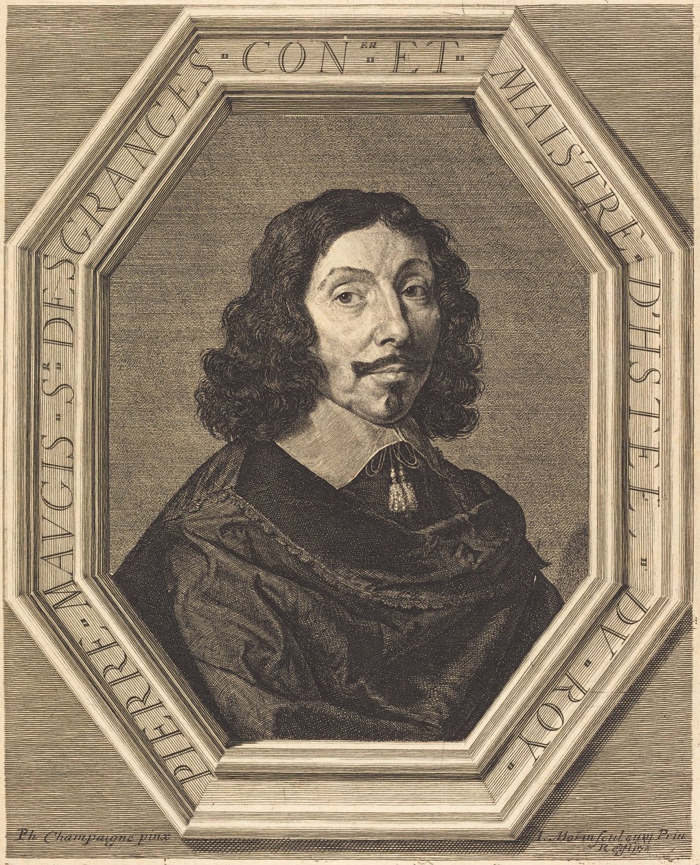 Pierre Maugis de Jean Morin after Philippe de Champaigne