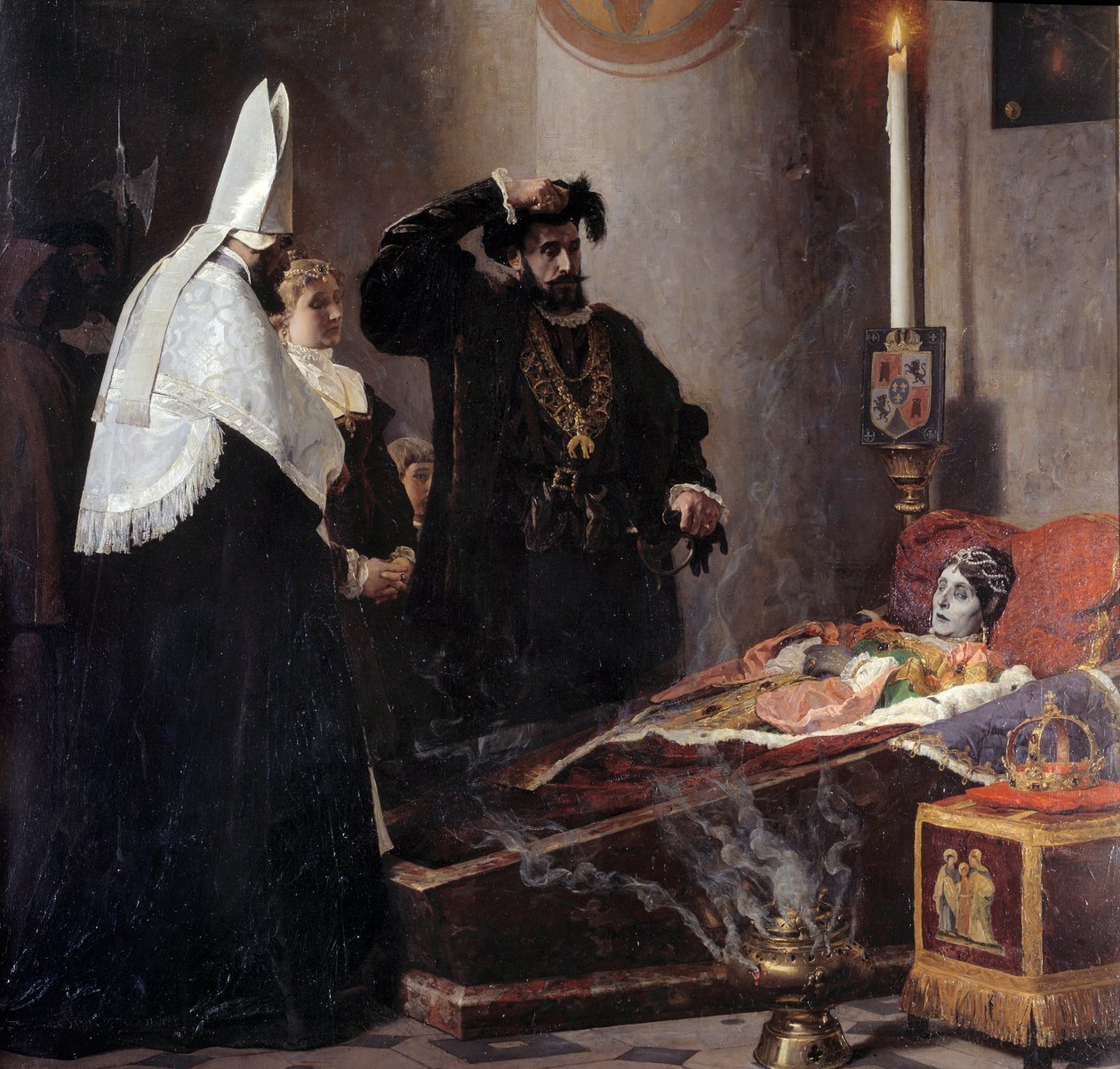 François Borgia (São Francisco de Borja de Jean Paul Laurens