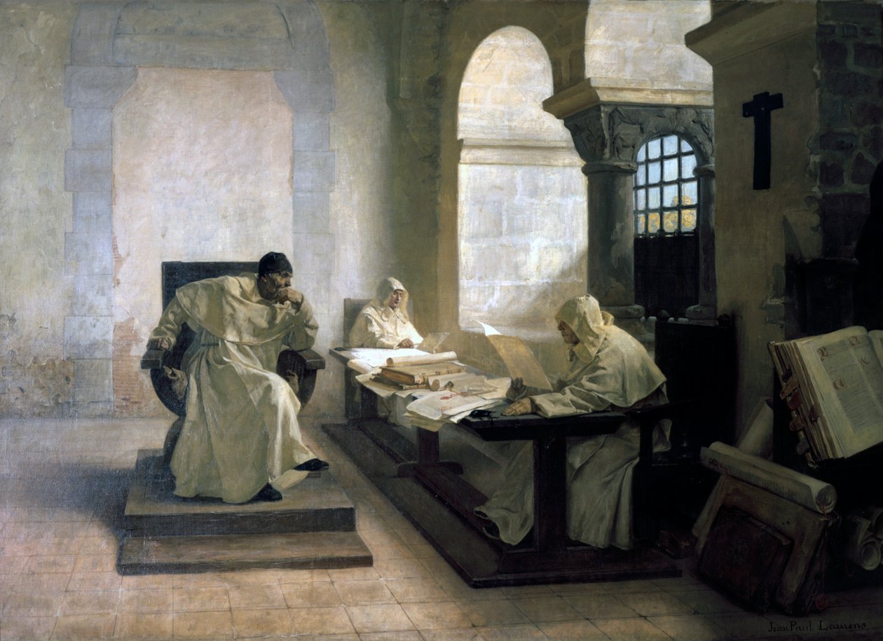 Os homens da Inquisição, 1889. de Jean Paul Laurens