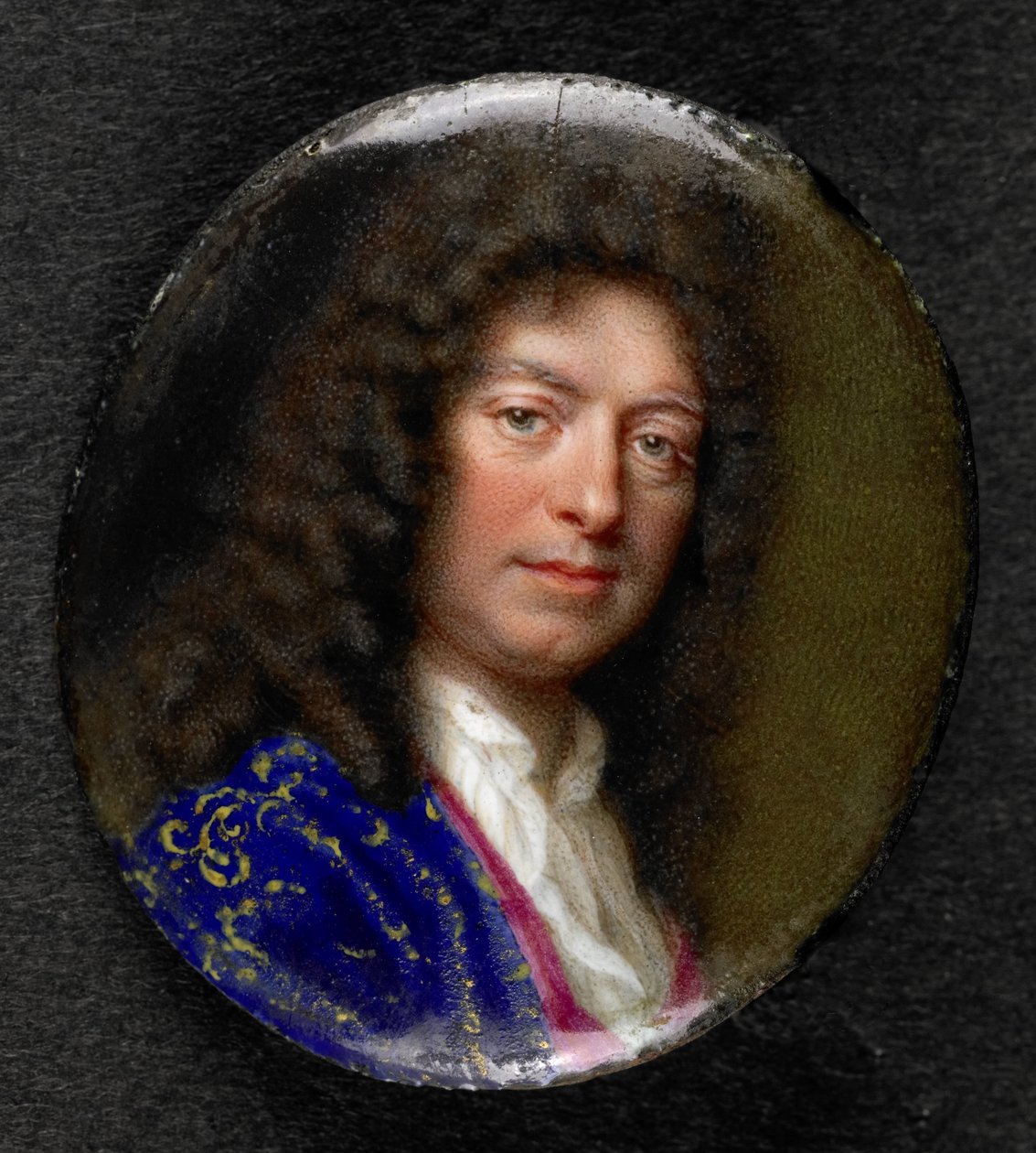 Retrato de um homem de Jean Petitot (le vieux) (attributed to)