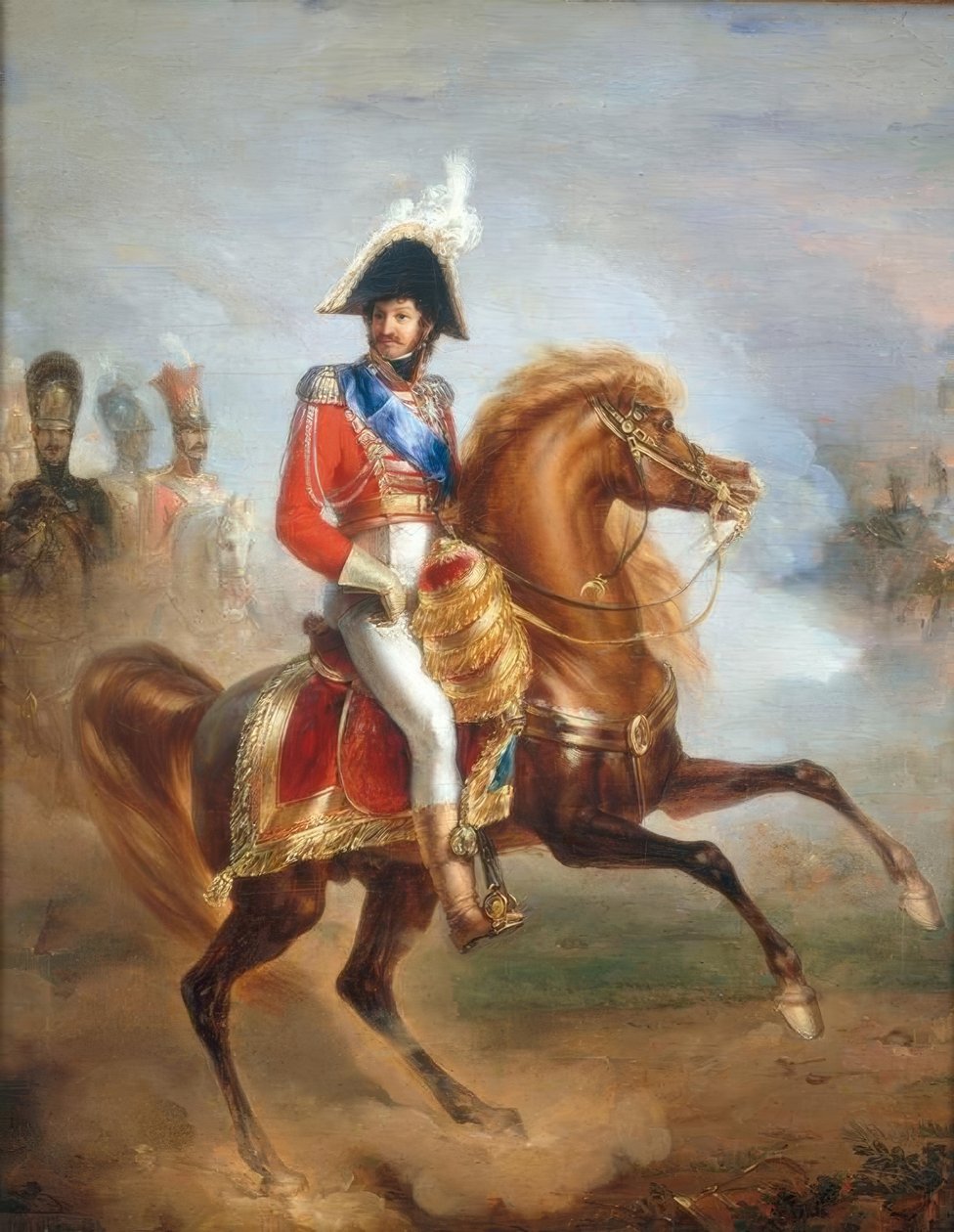 Joachim Murat - Retrato Equestre - JPFranque de Jean Pierre Franque