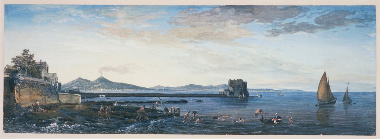 A Baía de Nápoles, de Jean-Pierre Houel de Jean Pierre Houel