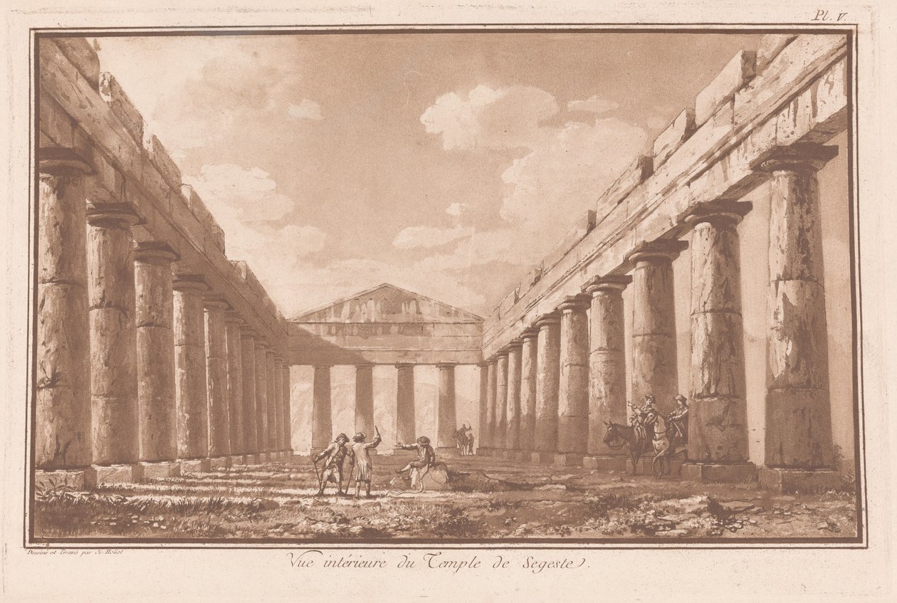 Voyage Pittoresque des Isles de Sicile, de Malte et de Lipari (vol. 1) de Jean Pierre Louis Laurent Houël