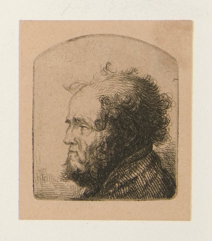 23 Pequenos Etchings em 3 Folhas de Jean Pierre Norblin