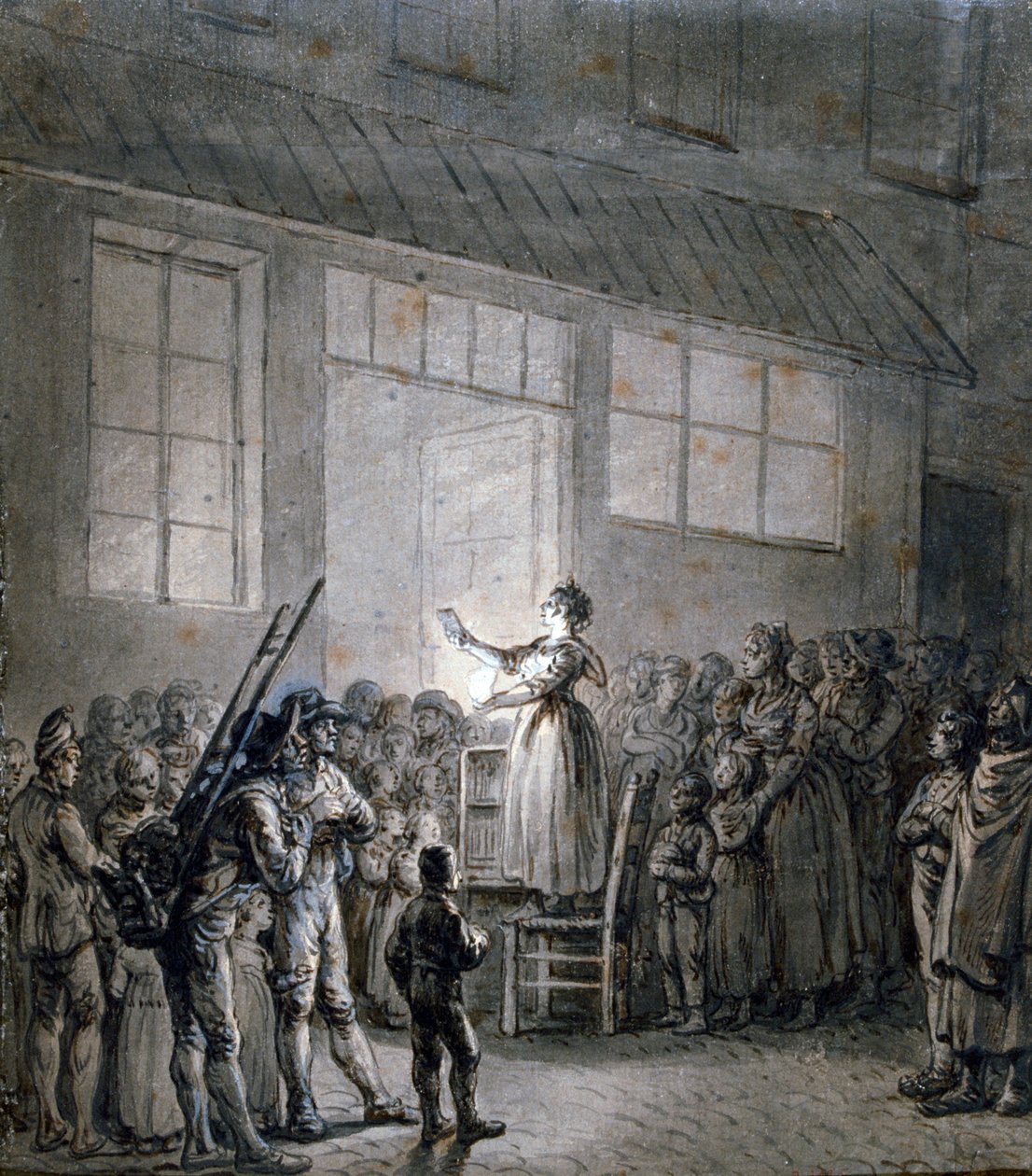 Um cantor popular, século XIX de Jean Pierre Norblin de La Gourdaine