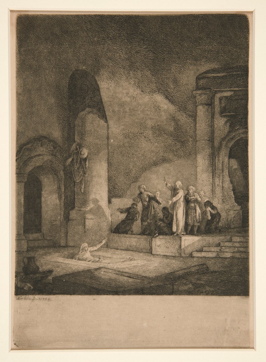 Levantamento de Lázaro de Jean Pierre Norblin