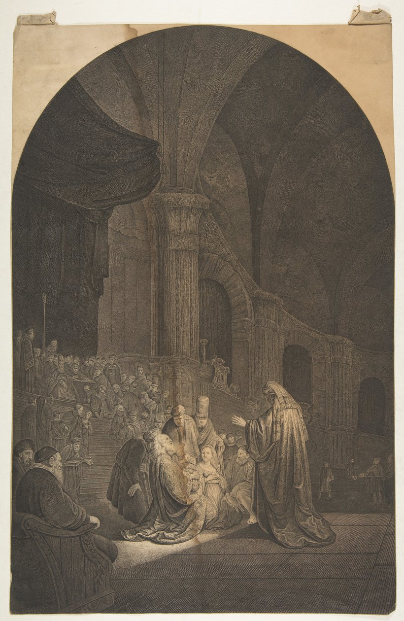Simeon no Templo.n.d. de Jean Pierre de Frey