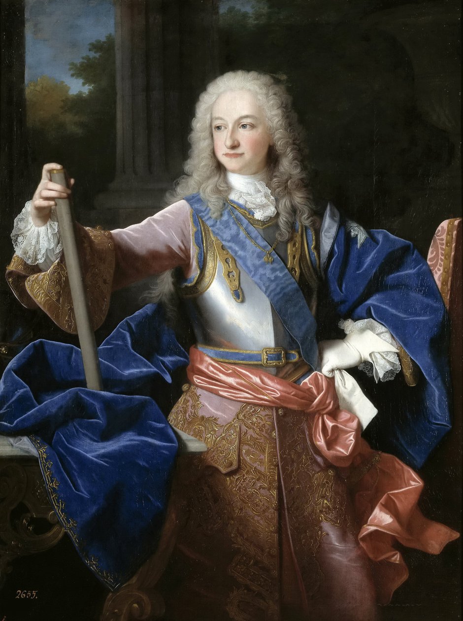 Luís I da Espanha 1707-1724 como príncipe das Astúrias, 1723. de Jean Ranc