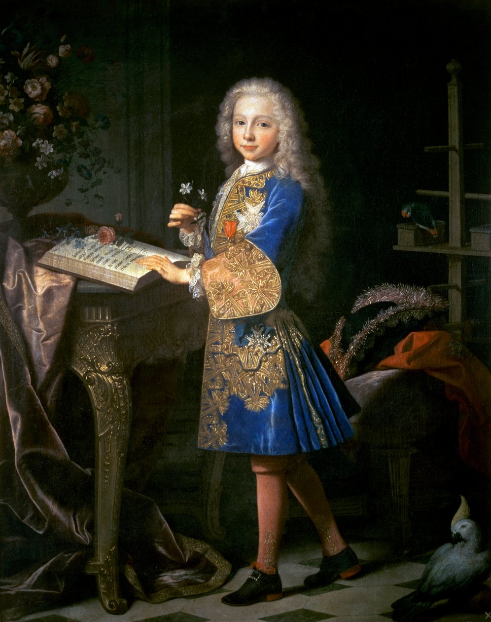 Retrato de Charles de Bourbon de Jean Ranc