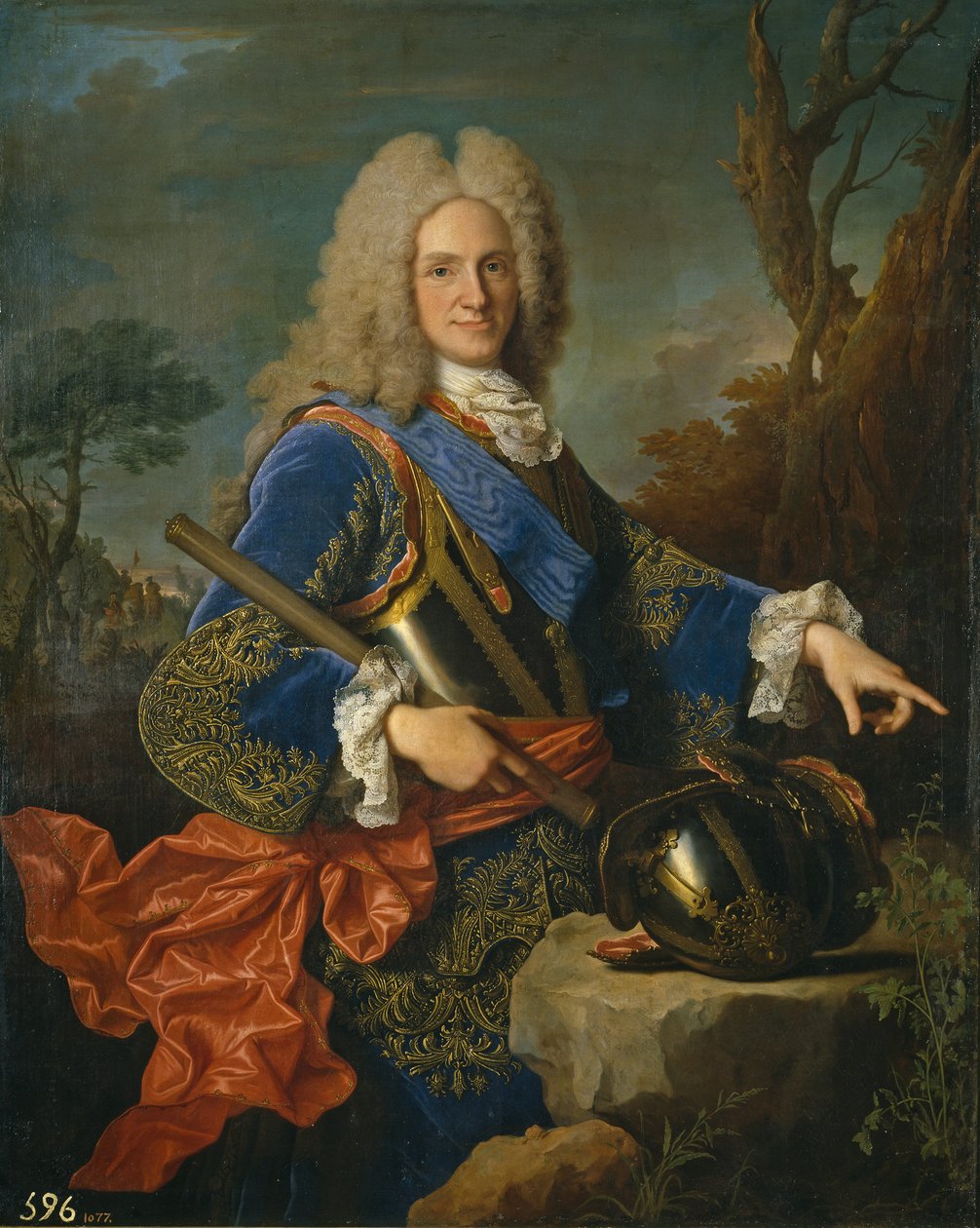 Retrato de Filipe V 1683-1746, rei da Espanha, 1723 de Jean Ranc