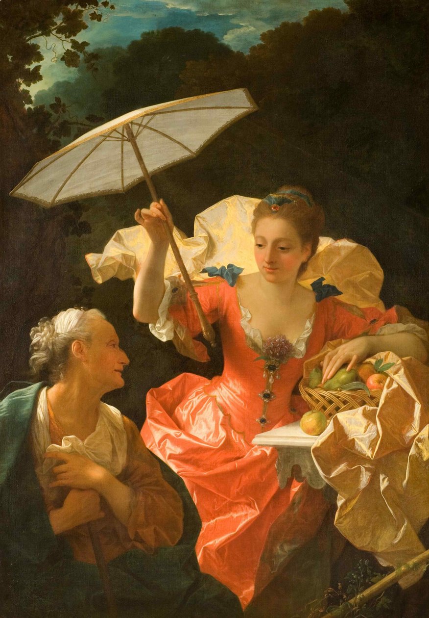 Vertumnus e Pomona, ca 1710-1722. de Jean Ranc