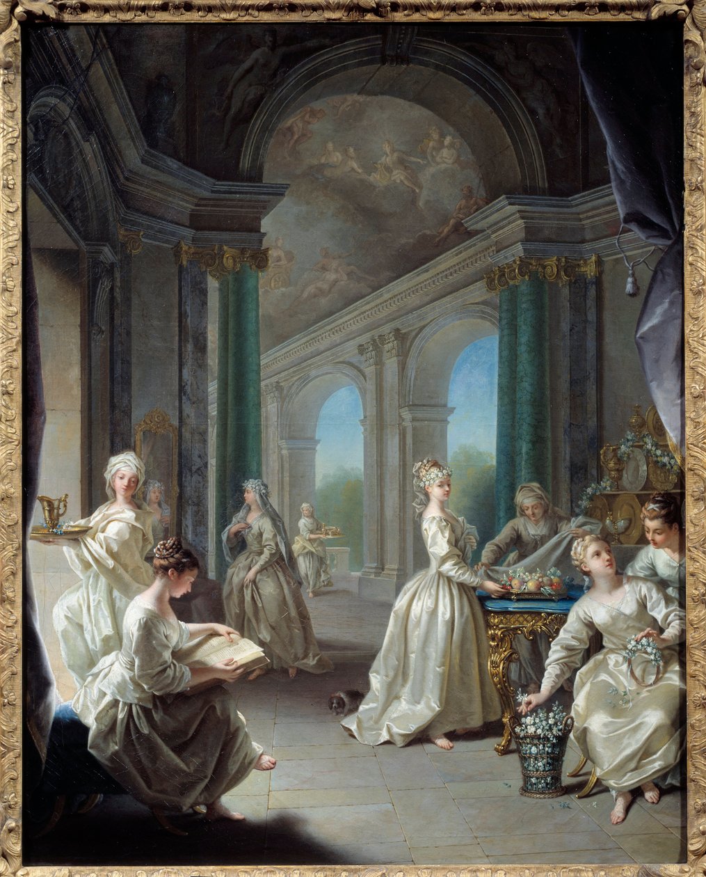 Virgens modernas. Pintura de Jean Raoux (1677 - 1734) de Jean Raoux
