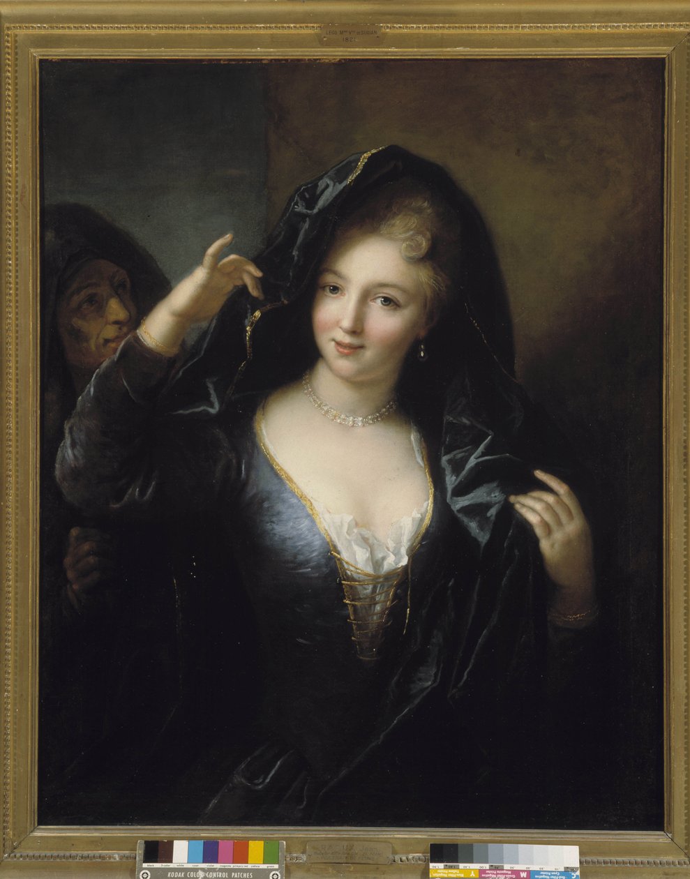 Menina no colar de pérolas de Jean Raoux