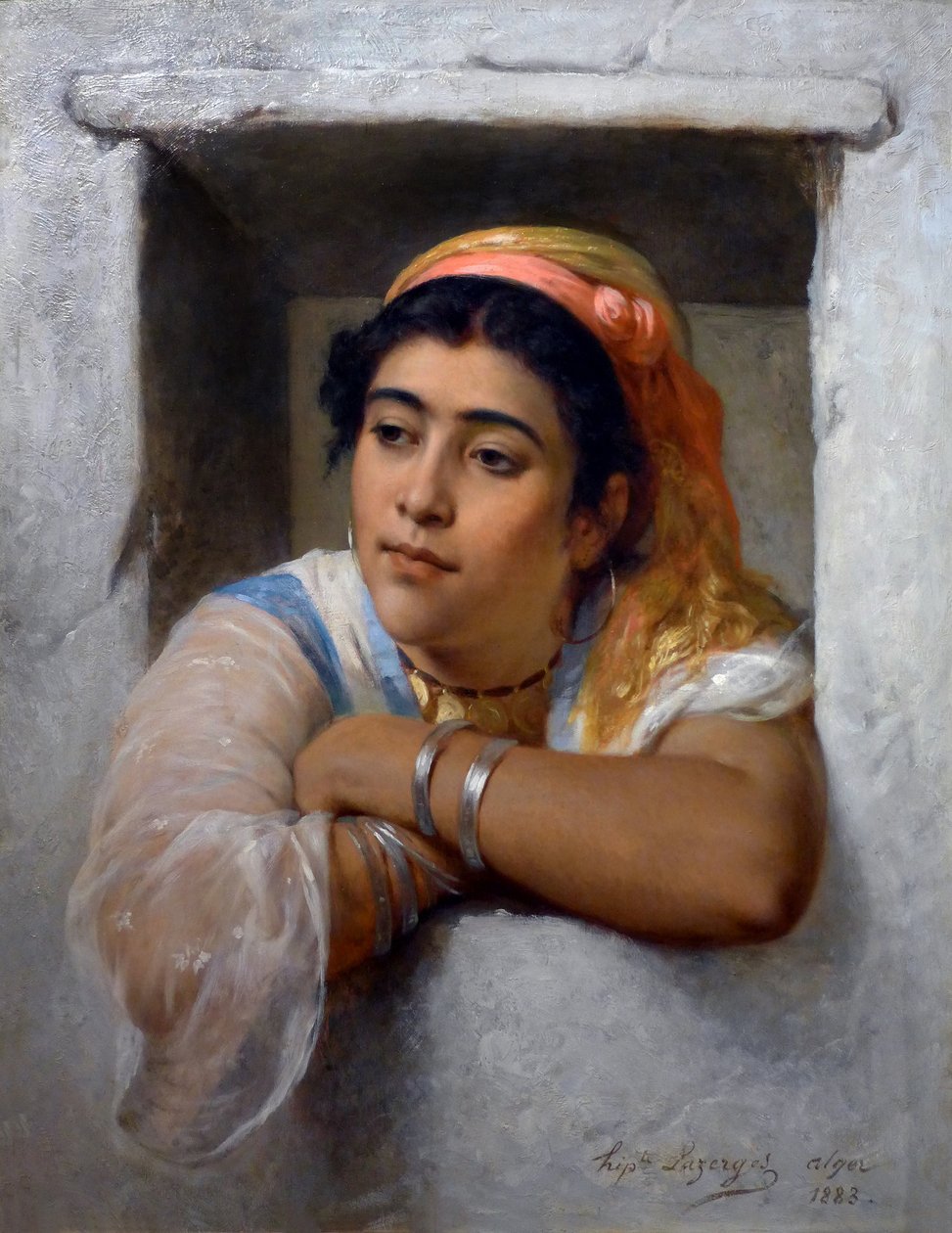 Na janela de Jean Raymond Hippolyte Lazerges