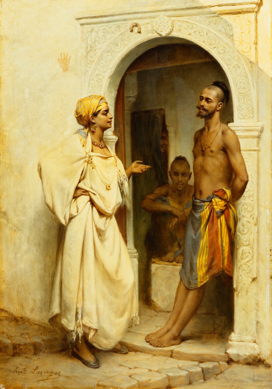 Flerte, de Jean Raymond Hippolyte Lazerges
