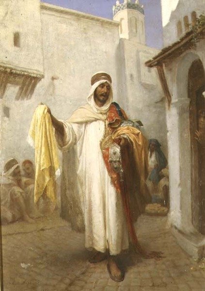 O vendedor ambulante de Jean Raymond Hippolyte Lazerges