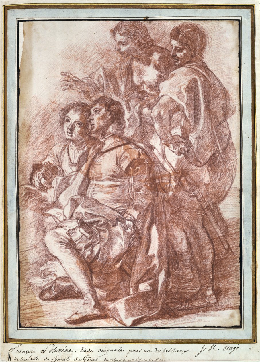 Christopher Columbus pousando na América, c1760-1770 de Jean Robert Ango
