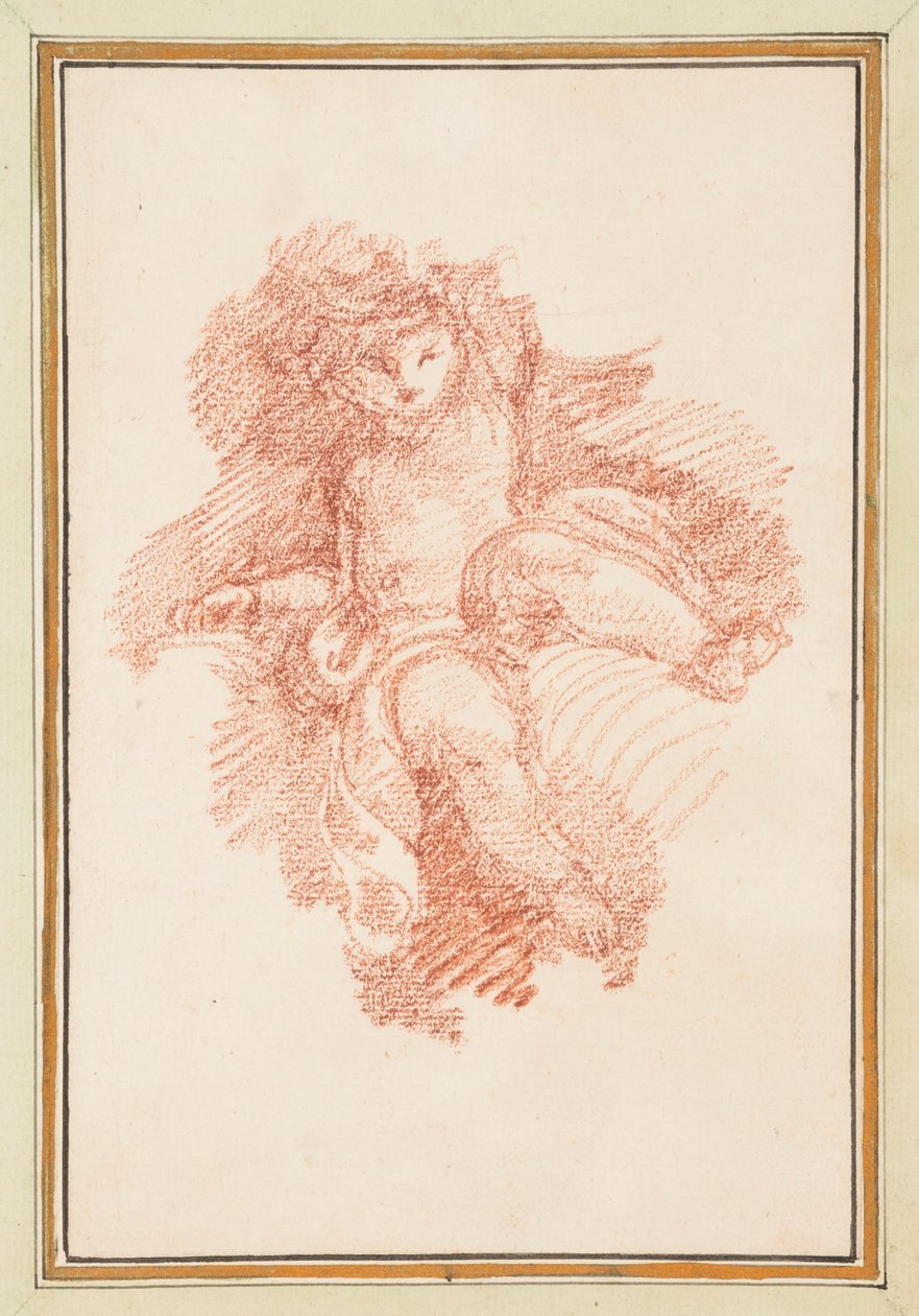 Putto sentado de Jean-Robert Ango